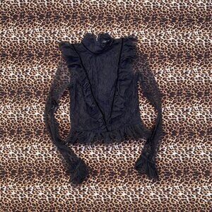 Victorian gothic blouse